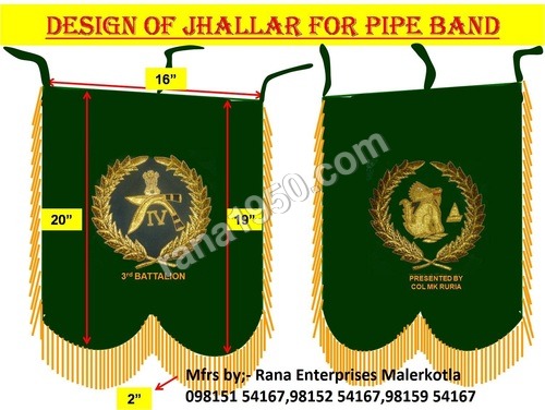 Pipe Band Baneer Flag T FLag