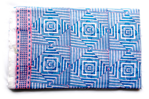 Geometrical Print Cotton Fabric