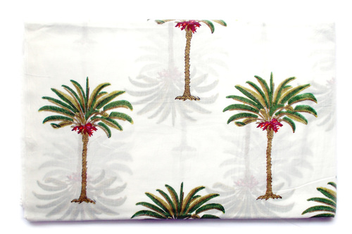 Coconut Print Cotton Fabric