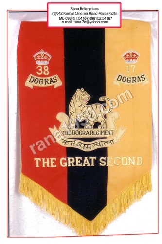 DOGRA REGT FLAGS T FLAG BANEER