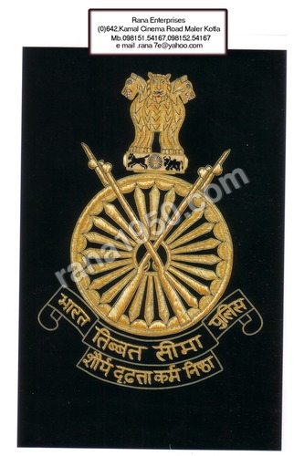 ITBP FLAGS BANEER ZARI
