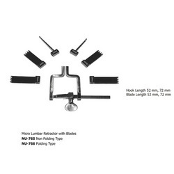 Micro Lumbar Retractor with Blade