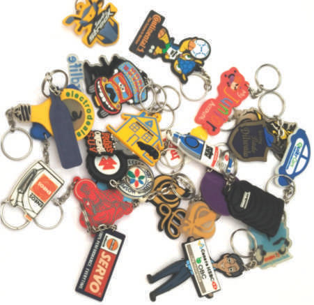 Rubber Key Chains