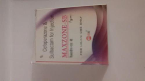 Maxzone Sb 1000Mg/500Mg Injection - Formulations Form: Tablets