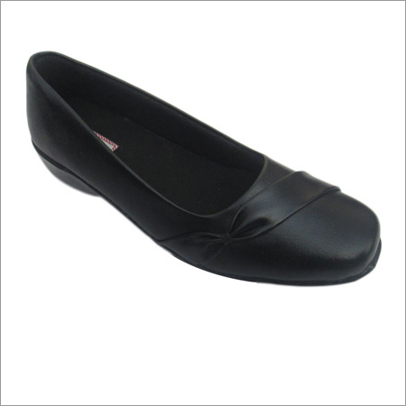 Black Ladies Shoes Heel Size: Flat