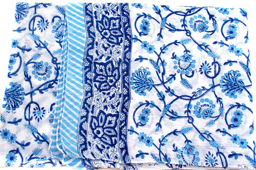 Mughal Print Cotton Fabric
