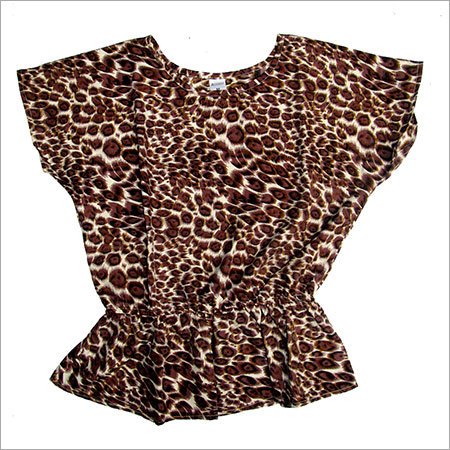 Tiger Print Ladies Tops