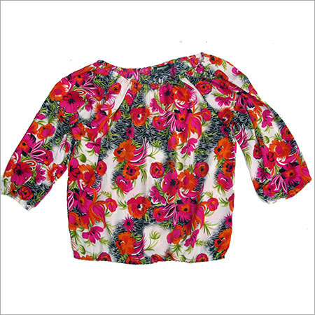 Flower Printed Ladies Tops