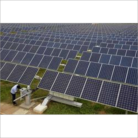 Black Solar Power Plants