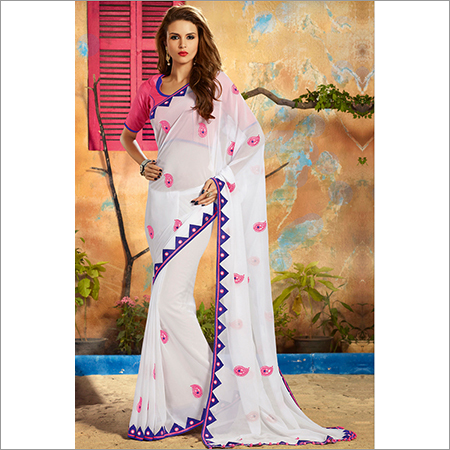 Embroidery Fancy Saree