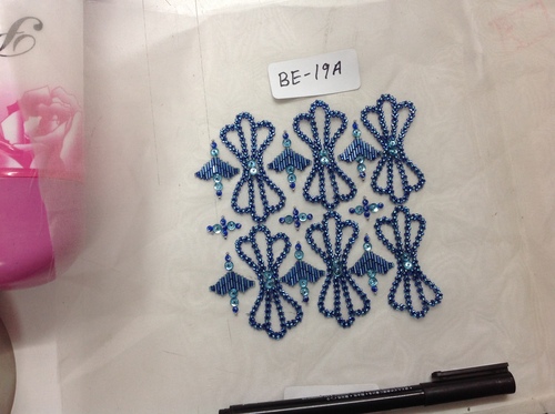 Blue Embroidery
