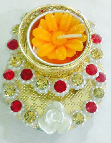 Fancy Decorative Metal Diya