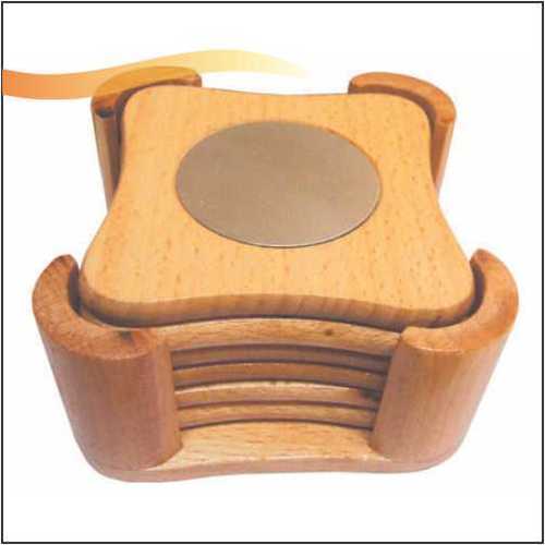 Wooden Tea Coaster Set By NEWGENN INDIA