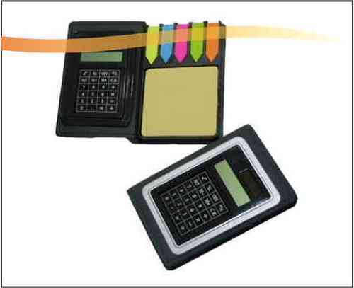 Memo Pad with Calculator