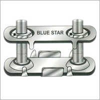 Conveyor Belt Fixing - Stainless Steel, Compact Size, Silver Color | Highly Durable, Rust Resistant, 65 N/mm Tensile Strength