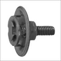 Oval Belt Fastener - Steel, Black, Galvanized | High Strength, Easy To Fasten, Rust Resistance, Fine Threading, 65 N/mm Tensile Strength
