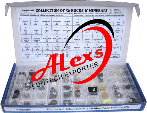 Collection Of 50 Rocks & Minerals