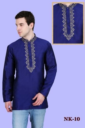 Mens Full Sleeve Short Kurta