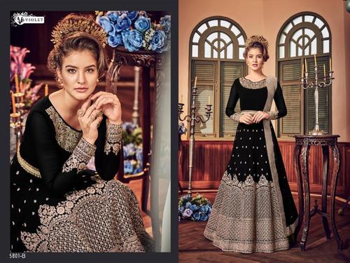 Designer wedding wear anarkali suit