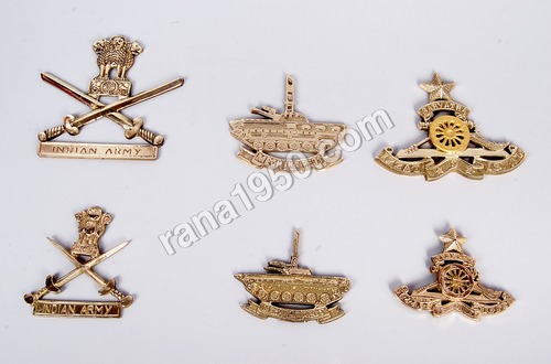 Army Lancer Brass Silver MMG QG items