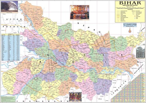 Bihar Political Map