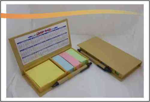 Ecofriendly Memo Pad with Pen