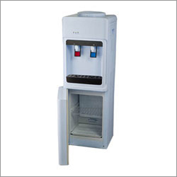Water Dispensers - ABS Body, 330x330x980 mm, White | SS 304 Tanks, Tecumseh Compressor, Hot/Cold Water