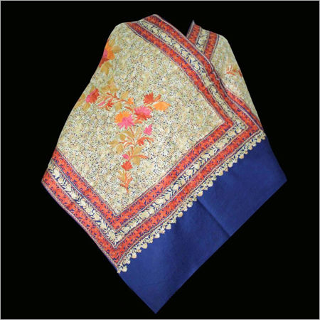 Aari Embroidery Jamawar Shawl