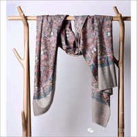 Pashmina Embroidered Shawls - Pashmina Wool, Multi-color | Antique Hand Embroidery, Light Weight, Soft Texture, Ideal For Casual And Party Wear