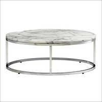 Round Mini Console Table