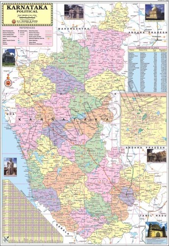 Karnataka Political map