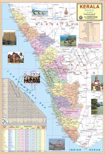 Kerala Political Map