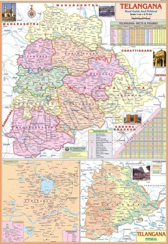 Telangana Political Map