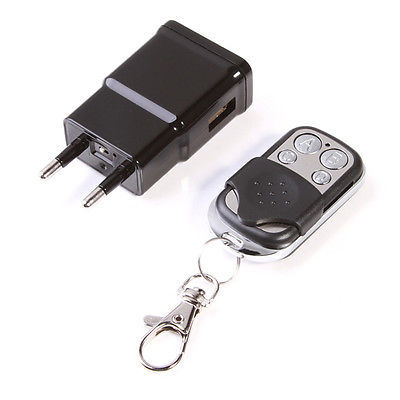 SPY CAMERA in Samsung Charger - Black, 5.0MP, 1080p HD, 16GB Memory, Motion Detection, Remote Control