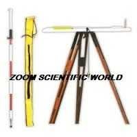 Plane Table With Accessories - Wooden, Various Sizes, Brown & Yellow & White | Ideal For Engineering Surveys, Precise Design