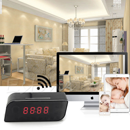 SPY WIFI TABLE CLOCK CAMERA IN DELHI INDIA a   9811251277