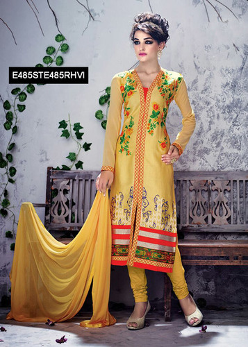 Designer Straight Suit