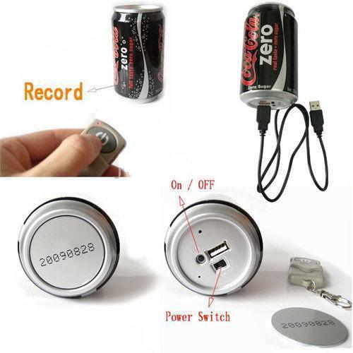 SPY COCA-COLA CAN CAMERA IN DELHI INDIA a