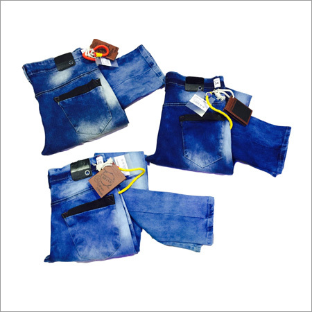 Denim Cross Pocket Jeans
