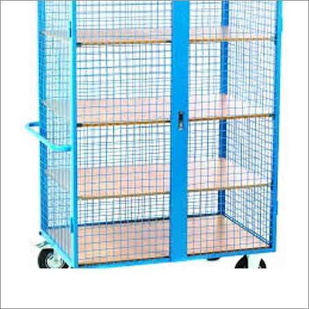 Foldable Wire Mesh Trolley