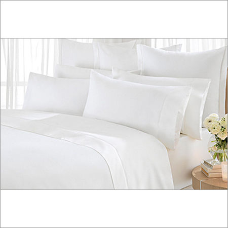 Hotel Bed Sheet - Luxurious 100% Cotton, Queen Size, Ivory White | Softness, Breathability, Easy Care, Fade Resistant