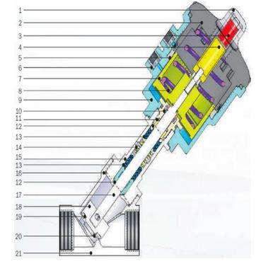 Single Acting Angle Seat Valve