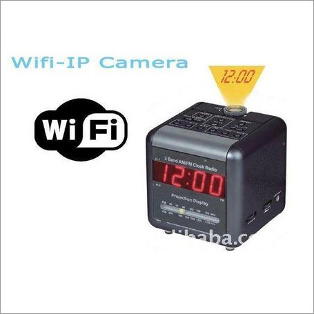 Wifi-Camera In Table Clock Camera