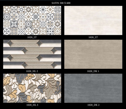 Ceramic Wall Tiles 300x600 mm Manufacturer and Exporter from India