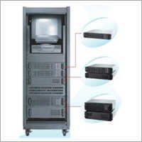Black Rack Mounted Ups Systems