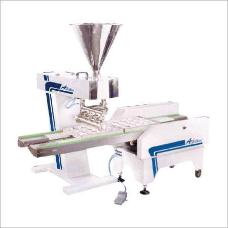 White Cupcake Filling Machine