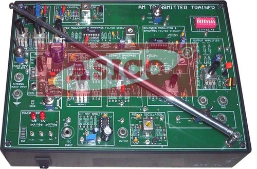 Dsb Ssb Amplitude Modulation (Am) Transmitter Trainer