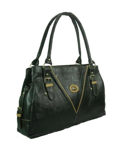 Black Leather Handbag
