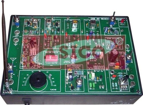 DSB/SSB AMPLITUDE MODULATION (AM) RECEIVER TRAINER