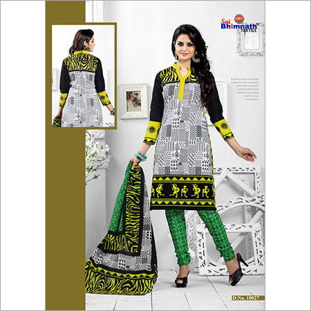 Printed Unstitched Dress Material